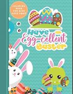 Easter Coloring Book For Kids Ages 5 and Up