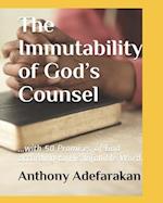 The Immutability of God's Counsel