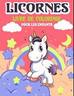 Licornes Livre de Coloriage Pour les Enfants