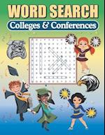 Colleges & Conferences Word Search