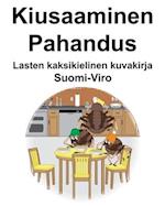 Suomi-Viro Kiusaaminen/Pahandus Lasten kaksikielinen kuvakirja