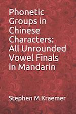 Phonetic Groups in Chinese Characters