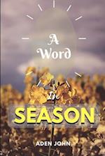 A Word In Season