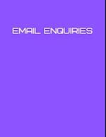 email enquiries purple