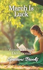 March is Luck: Women's Daily Devotional 