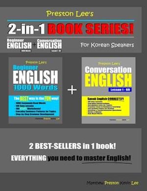 Preston Lee's 2-in-1 Book Series! Beginner English 1000 Words & Conversation English Lesson 1 - 60 For Korean Speakers