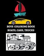 Boys Coloring Book