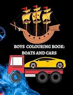 Boys Colouring Book