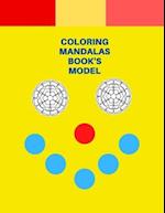 Coloring Mandalas Book's Model