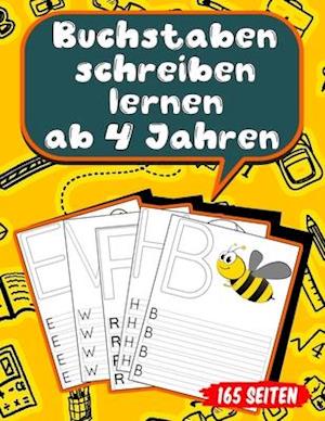 Buchstaben schreiben lernen ab 4 Jahren