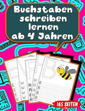 Buchstaben schreiben lernen ab 4 Jahren