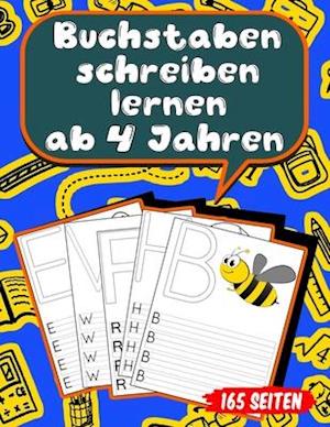 Buchstaben schreiben lernen ab 4 Jahren