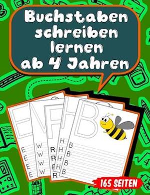 Buchstaben schreiben lernen ab 4 Jahren