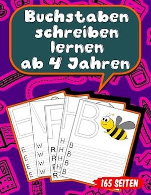 Buchstaben schreiben lernen ab 4 Jahren