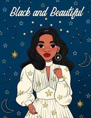 Black and Beautiful Coloring Book for Girls