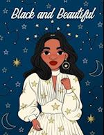 Black and Beautiful Coloring Book for Girls