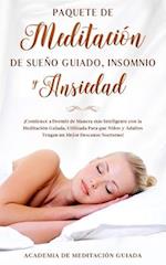 Paquete de Meditación de Sueño Guiado, Insomnio y Ansiedad