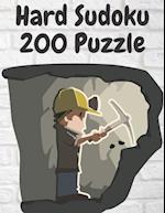 Hard Sudoku 200 Puzzle