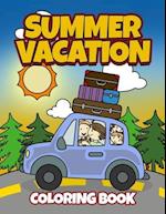 Summer Vacation Coloring Book