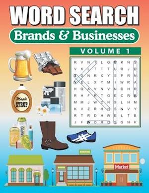 Word Search Brands & Businesses Vol 1