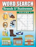 Word Search Brands & Businesses Vol 1