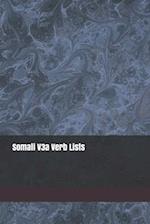 Somali V3a Verb Lists 