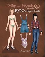 Dollys and Friends Originals 1990s Paper Dolls