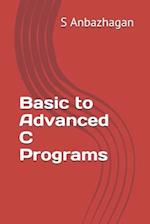 Basic to Advanced C Programs