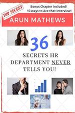 36 Secrets HR Department Never Tells You