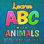 Learn ABC With Animals Alphabet Book