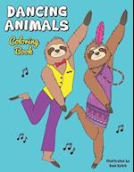 Dancing Animals Coloring Book