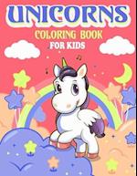 Unicorns Coloring Book For kids