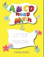 ABCD Word Match and Letter Tracing