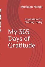 My 365 Days of Gratitude