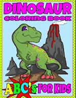 Dinosaur Coloring Book ABC's For Kids