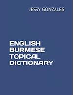 English Burmese Topical Dictionary