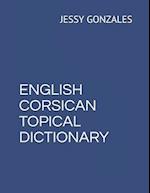 English Corsican Topical Dictionary