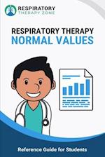 Respiratory Therapy Normal Values