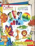 Colorea y aprende +4