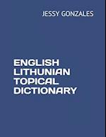 English Lithunian Topical Dictionary