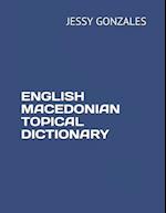 English Macedonian Topical Dictionary