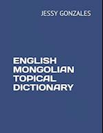 English Mongolian Topical Dictionary