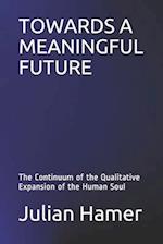 TOWARDS A MEANINGFUL FUTURE: The Continuum of the Qualitative Expansion of the Human Soul 
