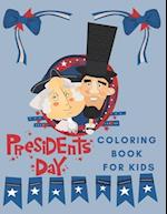 Presidents' Day Coloring Book For Kids