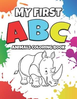 My First ABC Animals Coloring Book