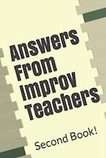 Answers From Improv Teachers