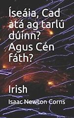 Íseáia, Cad atá ag tarlú dúinn? Agus Cén fáth?