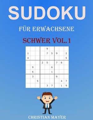 Sudoku für Erwachsene Schwer Vol.1