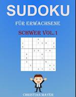 Sudoku für Erwachsene Schwer Vol.1