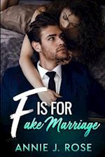 F is for Fake Marriage